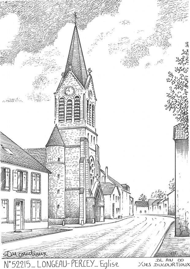 N 52215 - LONGEAU PERCEY - église